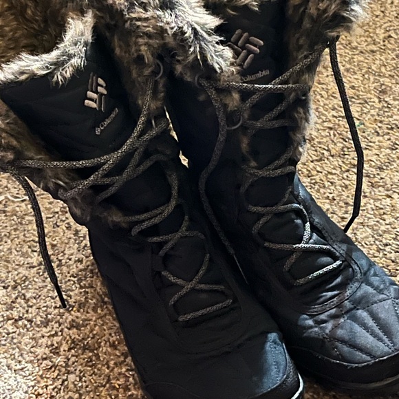 Columbia ~Women's Black Faux Fur-Lined Winter Boots~ size 9.5 - Picture 13 of 16